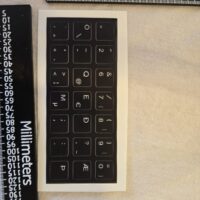 Icelandic Keyboard layout stickers